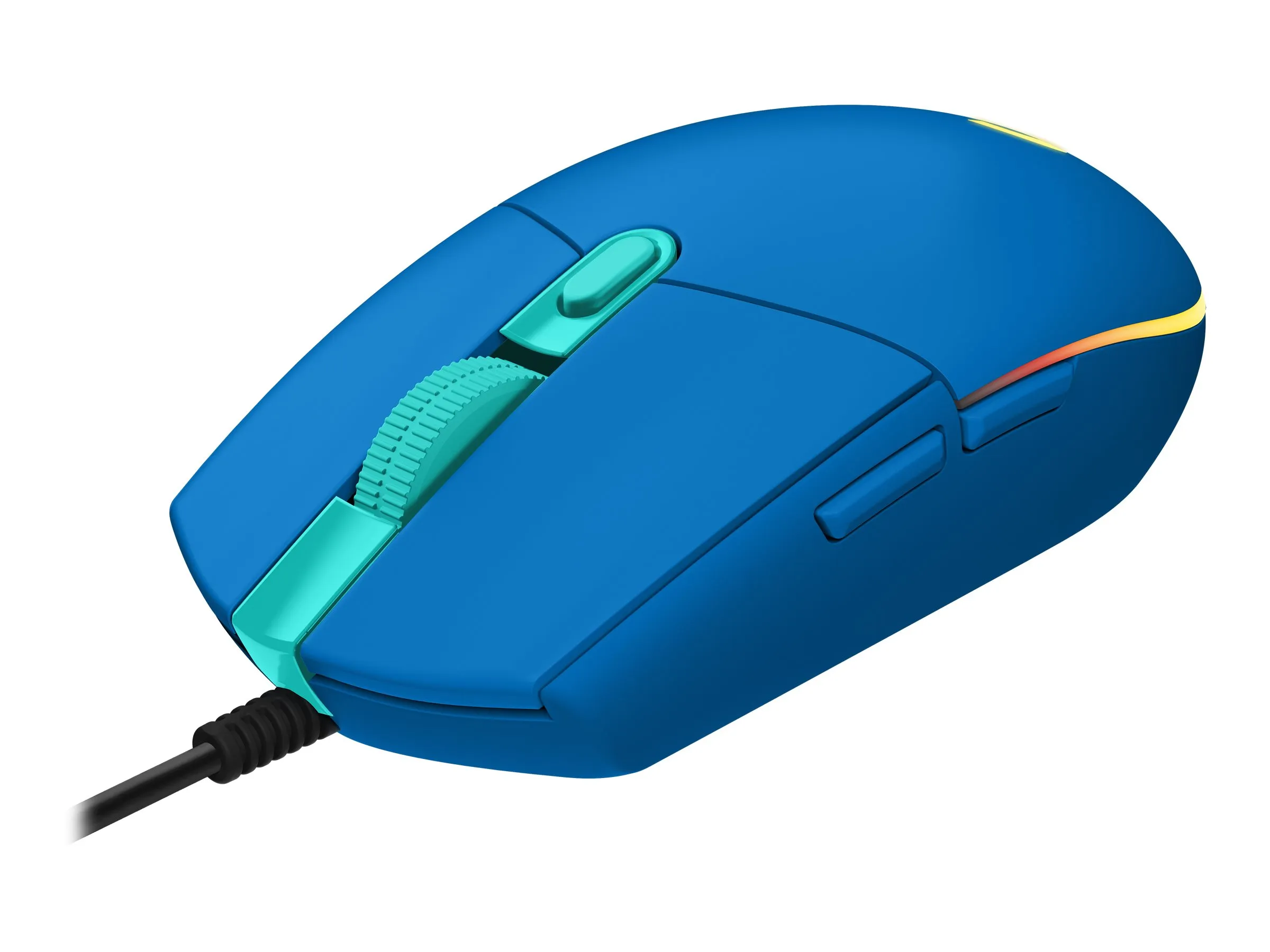 also-910-005798 LOGITECH Gaming Mouse G203 LIGHTSYNC Mouse optical 6 buttons wired USB blue
