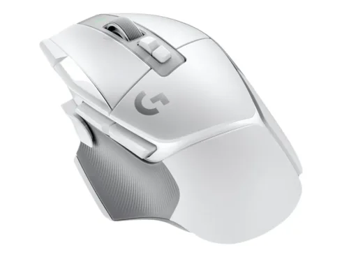 LOGITECH G G502 X LIGHTSPEED Mouse optical 8 buttons wireless 2.4 GHz USB LOGITECH LIGHTSPEED receiver white