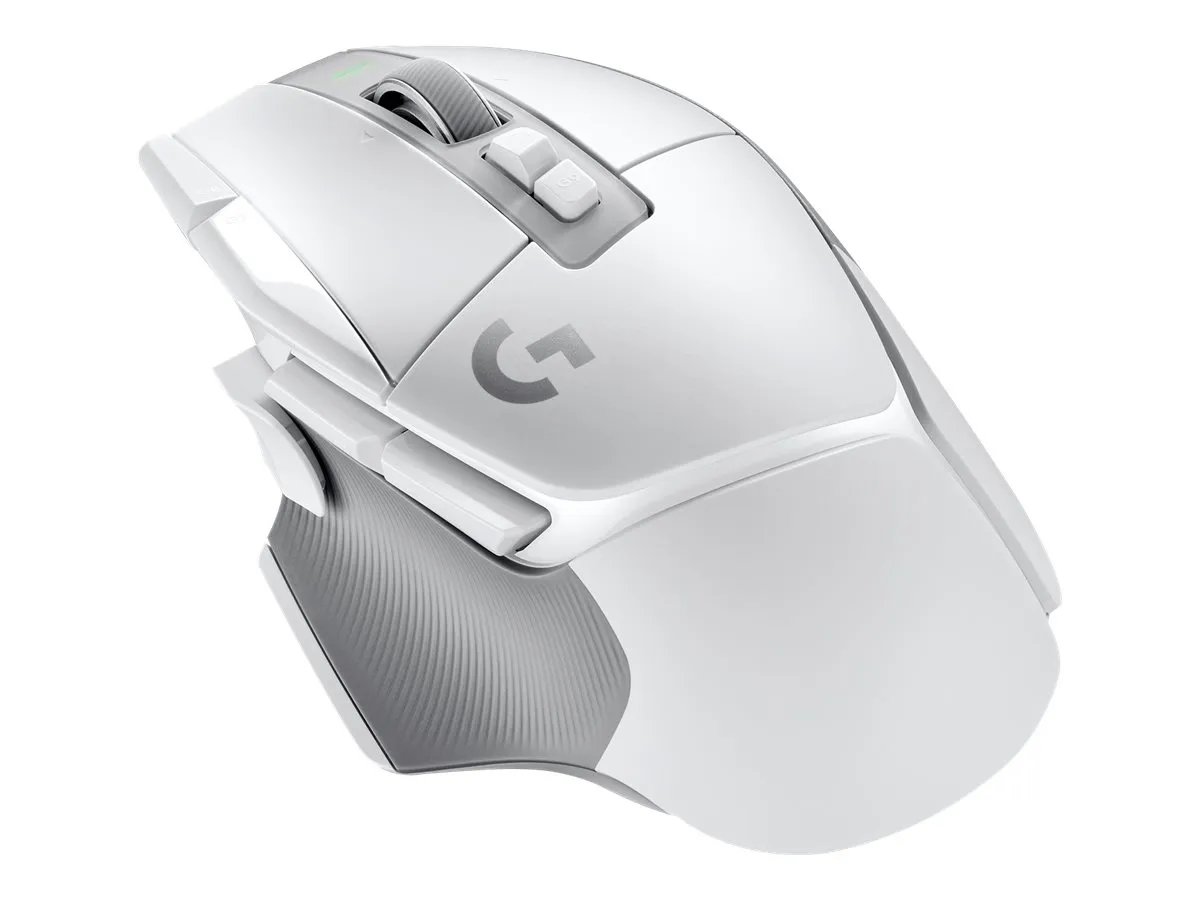 also-910-006190 LOGITECH G G502 X LIGHTSPEED Mouse optical 8 buttons wireless 2.4 GHz USB LOGITECH LIGHTSPEED receiver white