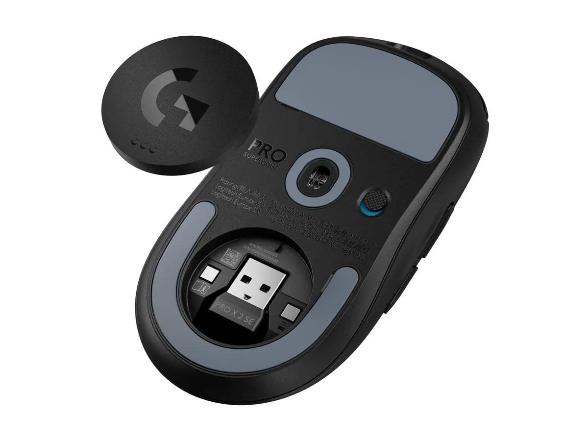 also-910-007554 LOGITECH PRO X SUPERLIGHT 2 SE Wireless Mouse Black