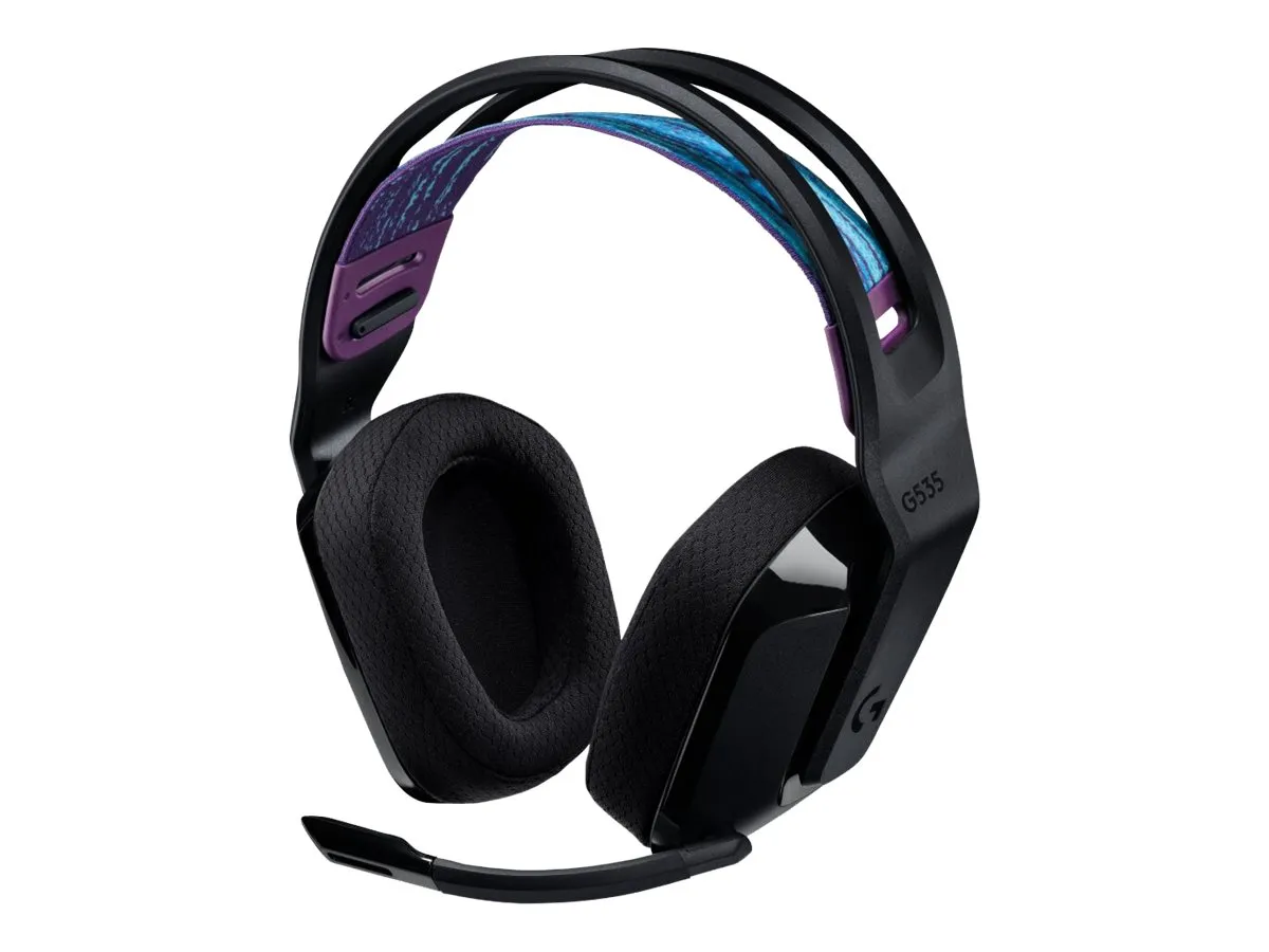 also-981-000972 LOGITECH G G535 LIGHTSPEED Wireless Gaming Headset Headset full size LIGHTSPEED wireless black Discord Certified