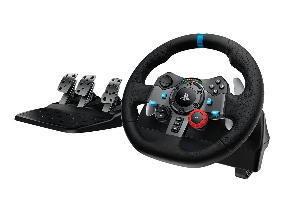 also-991-000539 LOGITECH G29 EU + G435 Black Gaming Controller Aluminium Black USB Steering wheel + pedals + headset PC