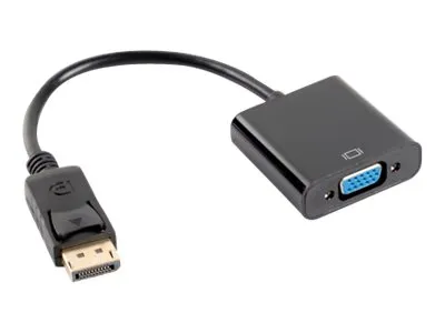 LANBERG AD-0002-BK adapter Displayport 1.1->VGA cable black