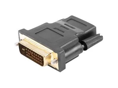 also-ad-0010-bk LANBERG AD-0010-BK adapter HDMI F DVI-D M 24+1 Dual Link