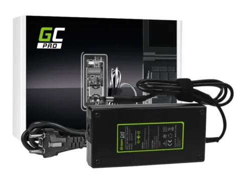 GREENCELL AD107P Charger / AC Adapter PRO 19.5V 9.23A 180W for Dell Latitude E5510 E72