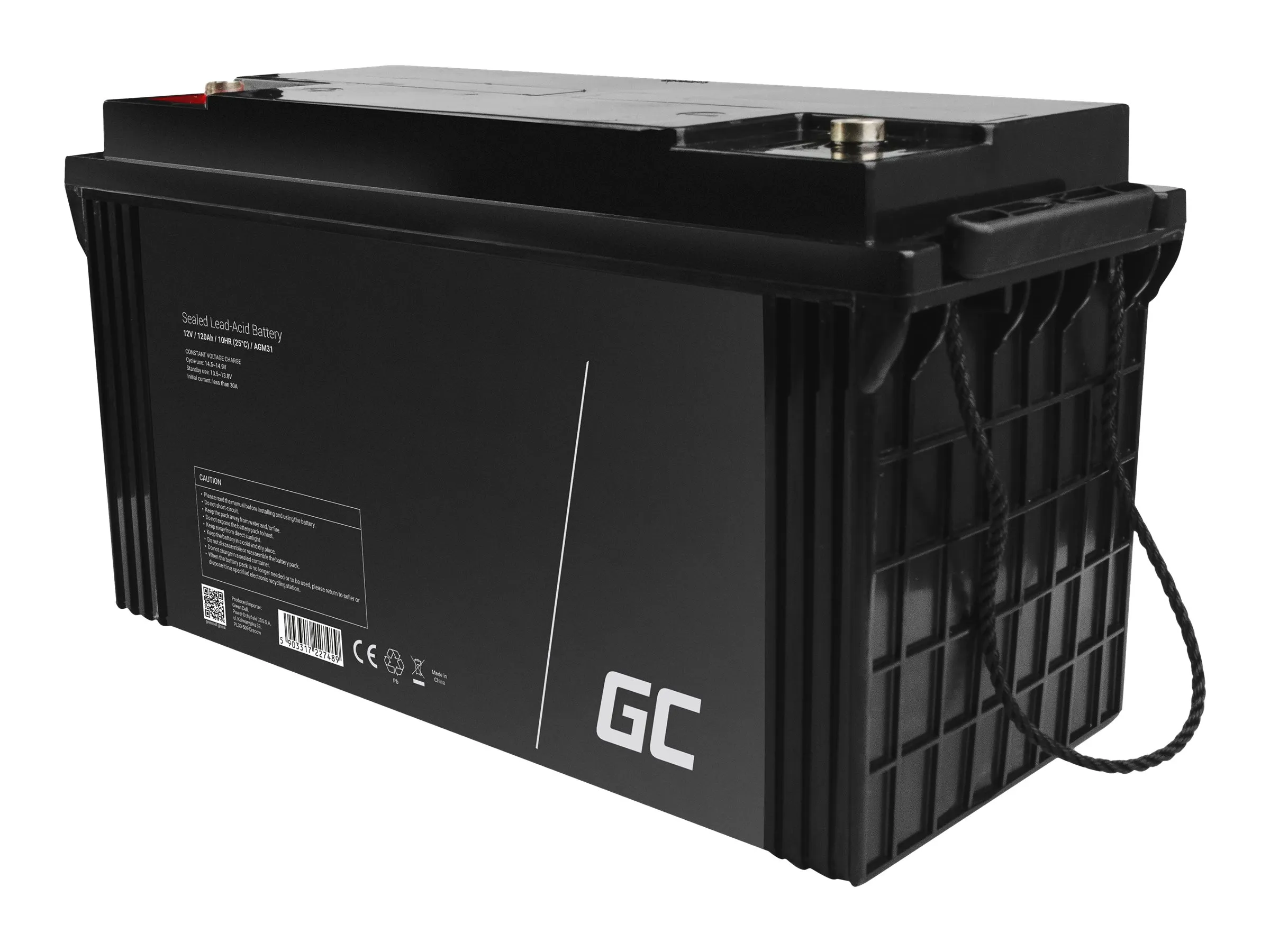 also-agm31 GREENCELL Battery AGM 12V 120Ah