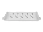 LANBERG AK-1008-S fixed shelf 19 1U/483x315mm max load capacity up to 20kg grey