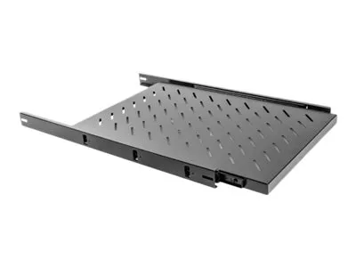 LANBERG AK-1011-B fixed sliding shelf 19inch 1U/465x750mm max load capacity up to 15kg black