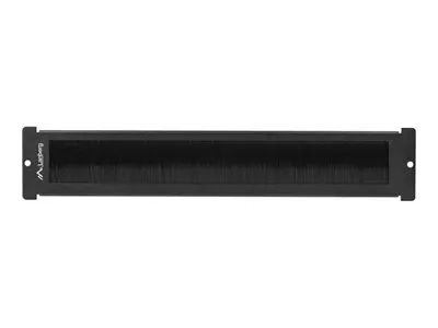 LANBERG 19 inchFree-Standing FF01 With Lcd Panel Cable Entry Brush Panel Black Ak-1106-B