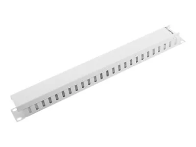 LANBERG AK-1201-S cable management panel type A 19 1U grey
