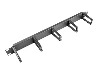LANBERG AK-1202-B cable management panel type B 19 1U black