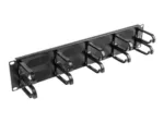 LANBERG AK-1204-B cable management brush panel type B 19 2U black