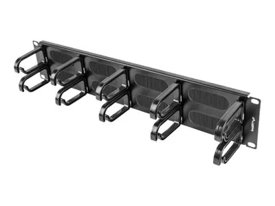 LANBERG AK-1204-B cable management brush panel type B 19 2U black