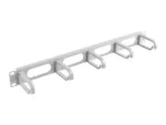LANBERG AK-1205-S cable management panel type B 19 1U grey