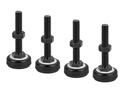 LANBERG set of 4 feet M10 for rack cabinet