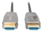 ASSMANN HDMI AOC Hybrid-fiber connection cable Type A M/M 30m UHD 8K60Hz CE gold bl