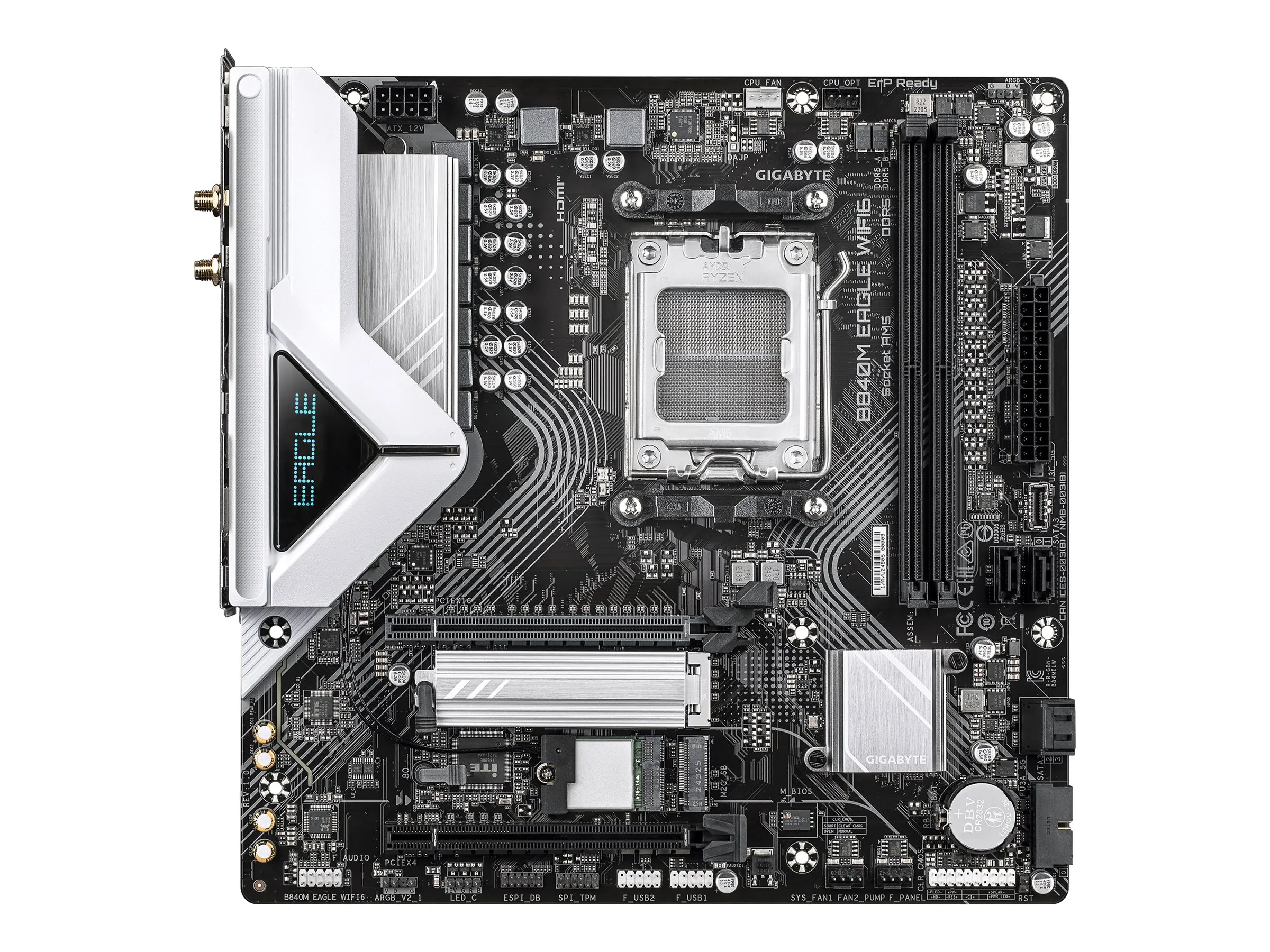 also-b840m-eagle-wifi6 GIGABYTE B840M EAGLE WIFI6 AM5 1xDP 1xHDMI
