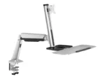 LOGILINK BP0040 – Sit-stand workstation monitor desk mount.13-32. max. 8 kg