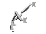 LOGILINK BP0043 – Dual alumium monitor desk mount.13-27. max. 9 kg
