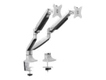 LOGILINK BP0043 – Dual alumium monitor desk mount.13-27. max. 9 kg