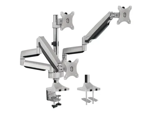 LOGILINK BP0052 – Triple alumium monitor desk mount.13-27 max 7 kg