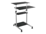 LOGILINK BP0070 – Compact mobile stand up computer workstation