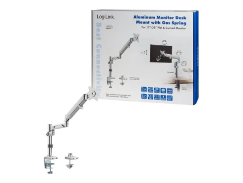 LOGILINK BP0087 Monitor mount 17-32inch aluminum flat and curved screens