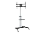 LOGILINK BP0163 TV Monitor cart 37-86inch height adjustable 50 kg max