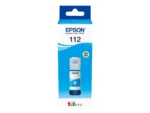 EPSON 112 EcoTank Pigment Cyan ink bottle