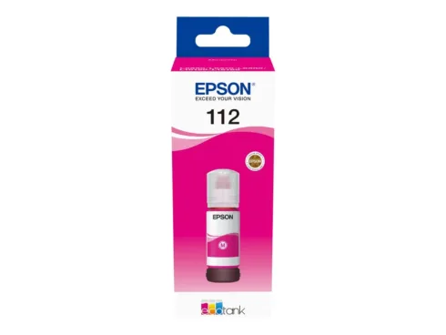 EPSON 112 EcoTank Pigment Magenta ink bottle