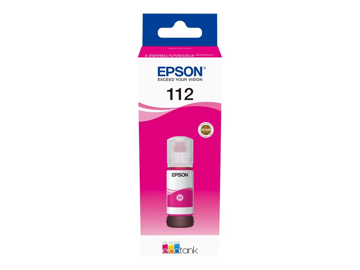 also-c13t06c34a EPSON 112 EcoTank Pigment Magenta ink bottle
