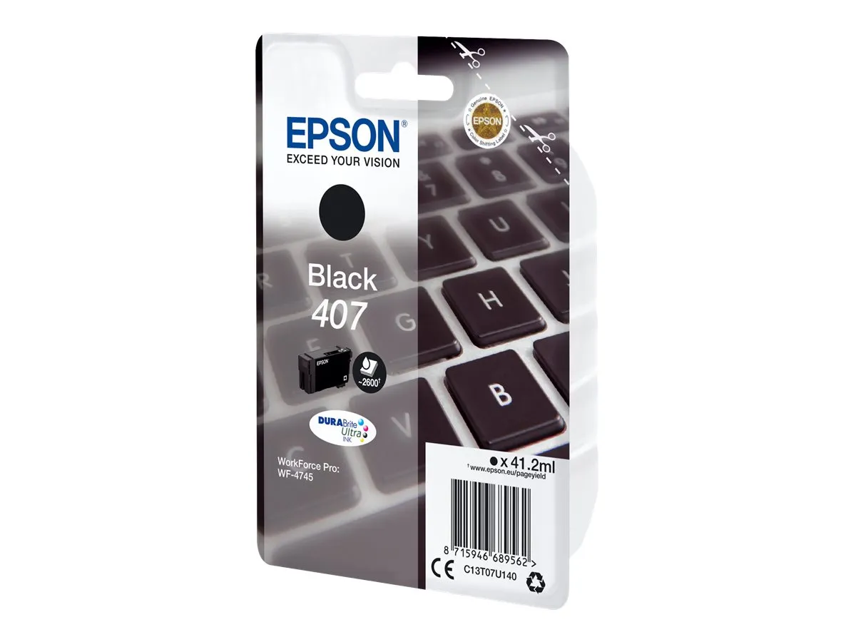 also-c13t07u140 EPSON WF-4745 Series Ink Cartridge Black