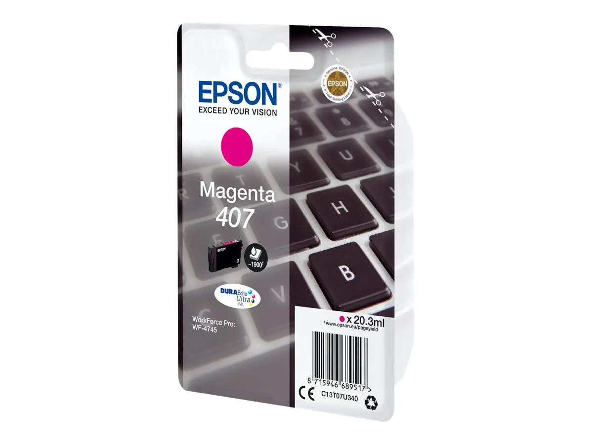also-c13t07u340 EPSON WF-4745 Series Ink Cartridge Magenta