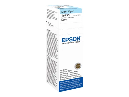 EPSON T6735 LIGHT CYAN INK BOTTLE 70ML