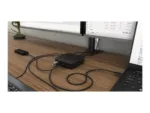 I-TEC USB-C Dual Display MST Docking Station 2x DP 1x GLAN 3x USB 3.1 2x USB 2.0 1x USB-C-Data 1x Audio/Mic Jack w/o power adapter