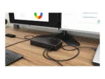 I-TEC USB-C Quattro Display Docking Station 2xDP 2xHDMI 1xGLAN 5xUSB 3.0 1xUSB-C-Data 1xAudio 1xMic 85W PD KL