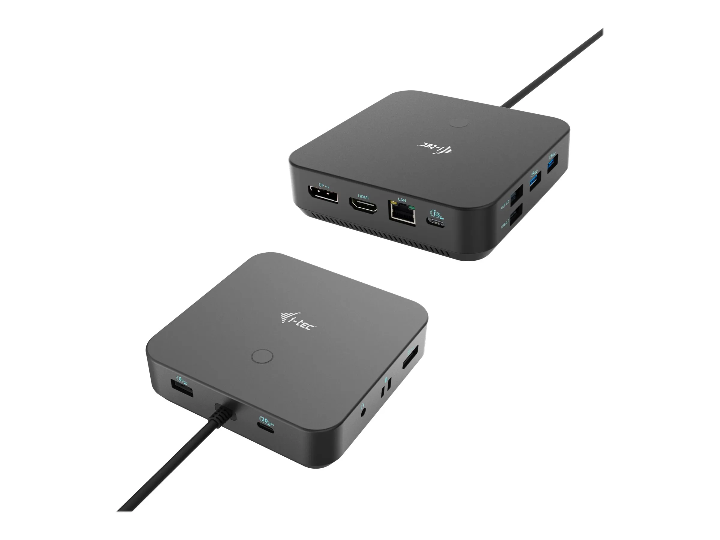 also-c31triple4kdockpdpro I-TEC USB-C HDMI Dual DP Docking Station with Power Delivery 100 W