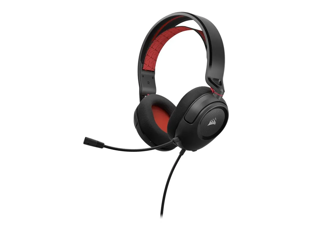 also-ca-9011384-eu CORSAIR HS35 v2 Multiplatform Gaming Headset Red