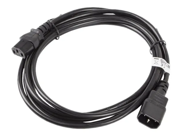 also-ca-c13e-11cc-0030-bk LANBERG CA-C13E-11CC-0030-BK extension power cable C13-> C14 3m VDE