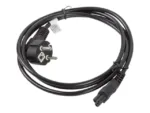 LANBERG CA-C5CA-11CC-0018-BK power cord for laptop MICKEY CEE 7/7->C5 1.8m