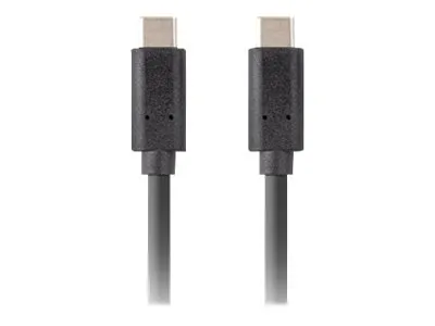 also-ca-cmcm-32cu-0010-bk LANBERG Cable USB-C M/M 3.2 Gen2 1m 10Gb/s PD100W