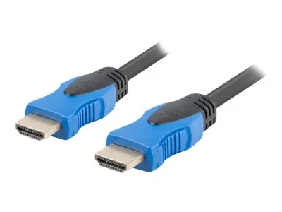 LANBERG CA-HDMI-20CU-0010-BK cable HDMI M/M V2.0 4K 1M Black