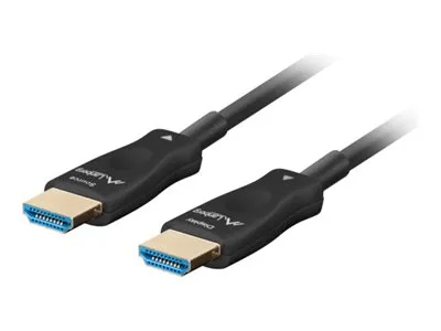 LANBERG HDMI M/M V2.1 Cable 10M Optical Black AOC