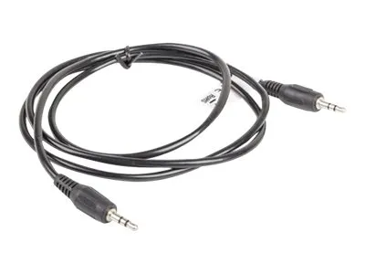 LANBERG CA-MJMJ-10CC-0012-BK stereo cable Mini Jack M ->Mini Jack M 1.2m