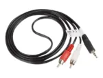 LANBERG CA-MJRC-10CC-0015-BK stereo audio cable Mini Jack 3.5mm M ->2x RCA Cinch 1.5m