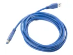 LANBERG CA-US3E-10CC-0030-B extension cable USB 3.0 AM-AF 3m blue
