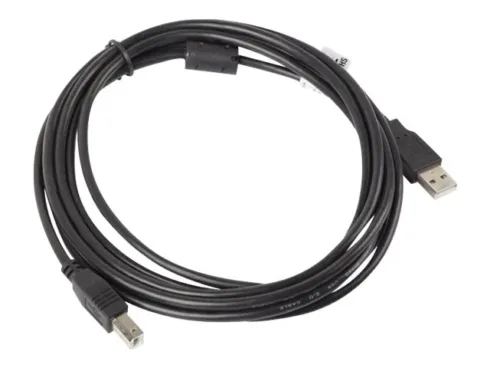 LANBERG CA-USBA-11CC-0030-BK cable USB 2.0 AM-BM with ferrite 3m black