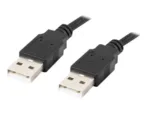 LANBERG cable USB-A M/M 2.0 1.0m black