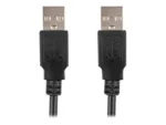 LANBERG cable USB-A M/M 2.0 1.0m black