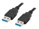 LANBERG cable USB-A M/M 3.0 1.0m black
